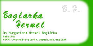 boglarka hermel business card