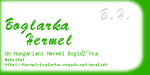 boglarka hermel business card